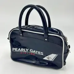 【PEARLYGATES】AIRLINE エナメル カートバッグ バッグ 鞄