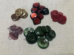 【新品】ボタンセット レトロ