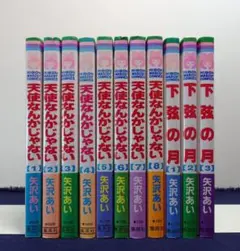 天使なんかじゃない 全8巻　下弦の月 全3巻　矢沢あい