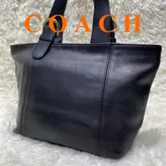 COACH オールドコーチ レザートートバッグ ブラック 4140 A4収納可
