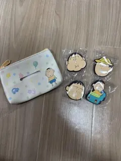 クレヨンしんちゃん ボーちゃんクリップセット＋ポケットティッシュケース