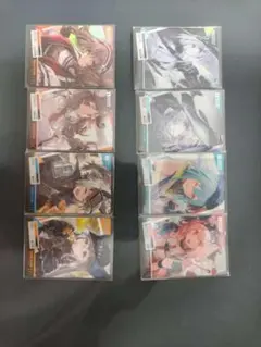 アークナイツ KAYOU　MRセットメニュー　8人のキャラクターが登場します