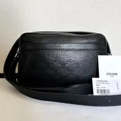 ■CELINE■トリオンフ ミディアム メッセンジャー ホリゾンタル　ブラックのサムネイル