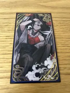 夢追翔　にじさんじ妖怪万化　お札風カード