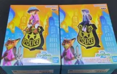 ズートピア2 モニタートップ フィギュア　2種　ニック&ジュディ　フィギュア
