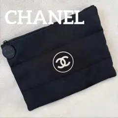 CHANEL シャネル ノベルティ ポーチ 小物入れ 黒 ココマーク