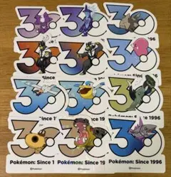 韓国限定 ポケモン30周年ステッカー 21枚セット - メルカリ