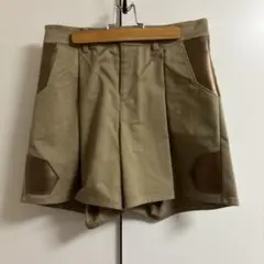 MonoRis チノショートパンツ ワンタック デザイナーズのサムネイル