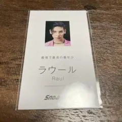 SnowMan DangerHolic 特典 名刺カード ラウール