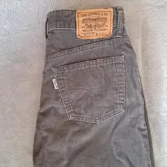 Levi's　リーバイス　コーデュロイ　グレー