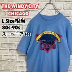カラーリング抜群Tee★80s 90s CHICAGO スーベニア レトロT