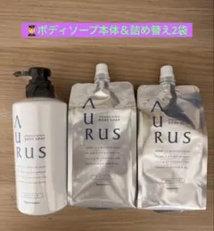 ナリス化粧品 アウラス ボディソープ 詰め替え 350ml 4袋セット - メルカリ