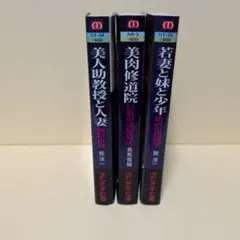 官能小説3冊　マドンナメイト文庫