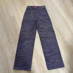 Honnete マルチカラーストレートパンツ S