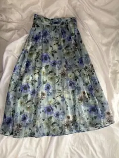 クチュールブローチ Springオーガンフルールスカート 38サイズM
