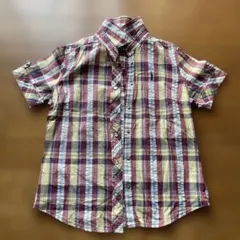 EAST BOY 半袖チェックシャツ マルチカラー