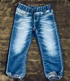 ギャップ　 デニムブルー ロングパンツ ウエストゴム