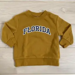 FLORIDAロゴ入りクルーネックトレーナー