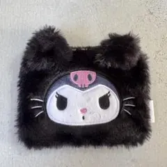 クロミの黒ねこファーポーチのサムネイル