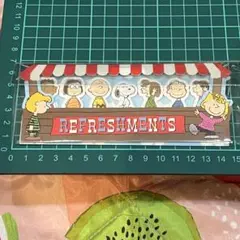 ★89*スヌーピー ふせんメモ　ショップ