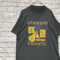USA製90sヴィンテージTシャツ！シングルステッチ　グレー半袖古着　XL 2