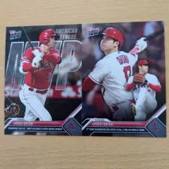 ルーキーシーズンカード 2枚セット TOPPS NOW 2018 大谷翔平 RC - メルカリ