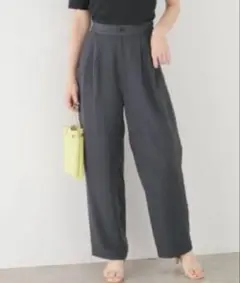 SLOBE IENAワイドパンツ ゴムウエスト