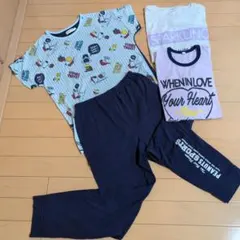 ♡*♡様 スヌーピー パジャマ 半袖 長袖 150 160まとめ売り セットのサムネイル