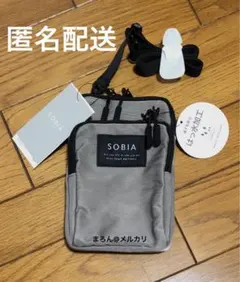 【匿名配送】SOBIA 撥水ナイロンスマホショルダー【新品タグ付】
