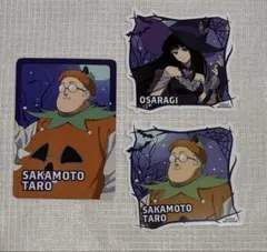 サカモトデイズ コラボカフェ 坂本祭 特典 カード ステッカー 坂本太郎 大佛