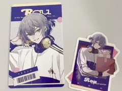 にじさんじ If We Were 小柳ロウ ランダムステッカー・チェキ風カード