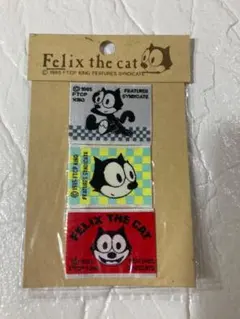 1985年　Felix the Cat 刺繍パッチ 3枚セット