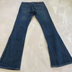 ブーツカット　フレア　ベルボトム ダークブルー　Y2K 00s