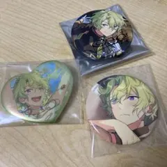 あんスタ　巴日和　ハート　ポートレート　イベコレ　缶バッジ　3点セット