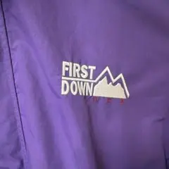 FIRST DOWN 紫 ナイロンジャケットのサムネイル