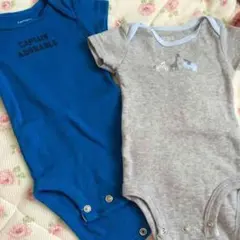 カーターズ！値下げ‼︎美品‼︎carter's 新生児肌着２枚セット
