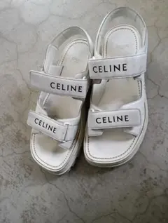CELINE ホワイト サンダル 41のサムネイル