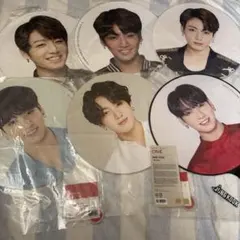 BTS ジョングク うちわ6点フラッグ1点セット - メルカリ