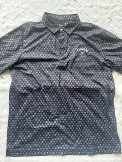 Callaway 花柄ポロシャツ LLサイズ