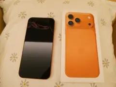 iPhone17promax 256gb コズミックオレンジ