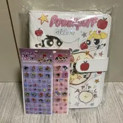 Powerpuff Girls 6穴リングバインダー タイルシール付き