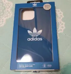 アディダス　 iPhone 12Promax　スマホケース　ロゴ