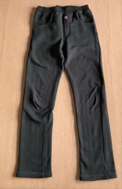 Navy 裏起毛パンツ 長ズボン　黒　160