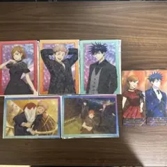 呪術廻戦　ファンパレ　アニバーサリー　2周年　クリアカード　1年ズ　5枚　特典