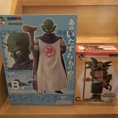ドラゴンボール　B賞神様　C賞孫悟空少年期　フィギュア