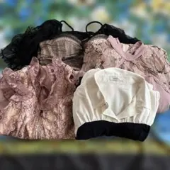 キャパドレス:ＴｉＫＡ・ティカ等　ギャバロングドレス等福袋4枚入り