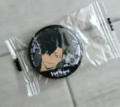 ハイキュー くら寿司 ビッくらポン 黒尾鉄朗 缶バッジ