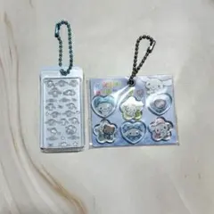 シナモン　ボンボンドロップミニチャーム　おはじき風シール