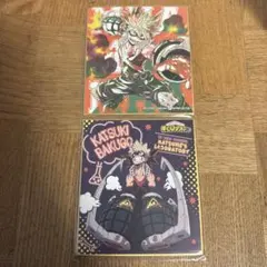 僕のヒーローアカデミア 爆豪勝己 色紙 2枚セット