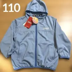 Coleman コールマン　ジップアップパーカー 110 サックス 新品　上着